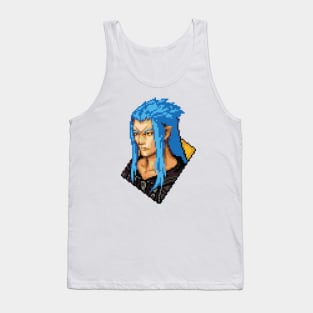 Organization XIII Saix Pixel Art Tank Top